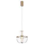 Подвесной светильник с плафоном из акрила и металлическим основанием Blanton 23 варинант исполнения - 4 | Loft Concept в Краснодаре