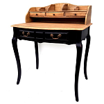 Стол-бюро из массива березы с 5-ю ящиками в стиле прованс Vintage варинант исполнения - 3 | Loft Concept в Краснодаре