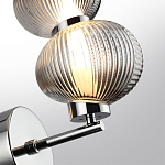 Бра с 2-мя рифлеными стеклянными шарами Marcelh Light варинант исполнения - 4 | Loft Concept в Краснодаре