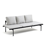 Диван-шезлонг черный Annet варинант исполнения - 2 | Loft Concept в Краснодаре