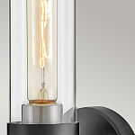 Бра для ванных комнат с прозрачным стеклянным плафоном в форме цилиндра Hinkley варинант исполнения - 6 | Loft Concept в Краснодаре