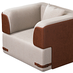 Кресло Richmond  с кожаной отделкой варинант исполнения - 3 | Loft Concept в Краснодаре