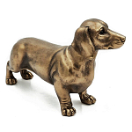 Статуэтка такса с реалистичными деталями и гладкой поверхностью Dachshund Style варинант исполнения - 2 | Loft Concept в Краснодаре