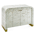 Буфет в гостиную с инкрустацией  Mother of Pearl Inlay Cabinet варинант исполнения - 4 | Loft Concept в Краснодаре