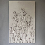 Ботаническое панно «С Дельфиниумом» варинант исполнения - 1 | Loft Concept в Краснодаре