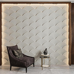 Гипсовая 3D Панель Aura варинант исполнения - 1 | Loft Concept в Краснодаре