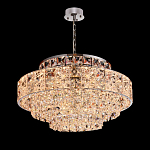 Люстра хрустальная в неоклассическом стиле на серебристом каркасе Majesty варинант исполнения - 4 | Loft Concept в Краснодаре