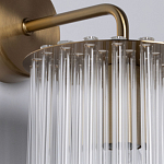 Бра с круглым основанием и длинными прозрачныи стеклянными трубками Nembus варинант исполнения - 5 | Loft Concept в Краснодаре