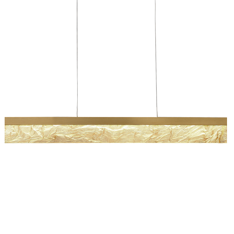Подвесной светильник линейный светоидный Remarkable Латунь в Краснодаре | Loft Concept 