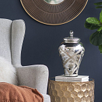 Ваза из стекла с крышкой и декоративными узорами Chinoiserie Ceramics варинант исполнения - 5 | Loft Concept в Краснодаре