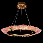 Люстра в форме кольца розовая Warm Pink Light варинант исполнения - 3 | Loft Concept в Краснодаре