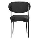 Стул мягкий Alfie Chair черный варинант исполнения - 4 | Loft Concept в Краснодаре