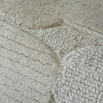 Панно из шерсти и хлопка с узором Beige Calista Serene варинант исполнения - 8 | Loft Concept в Краснодаре