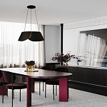 Подвесной светильник круглый с контрастной внутренней отделкой Assol Сup варинант исполнения - 6 | Loft Concept в Краснодаре