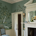 Обои ручная роспись Harpsden blue варинант исполнения - 2 | Loft Concept в Краснодаре