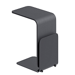 Stolik 90 Журнальный столик из шпона ясеня с чёрной эмалью варинант исполнения - 3 | Loft Concept в Краснодаре