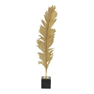 Декоративная статуя из металла Golden Feather
