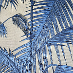 Мебельная ткань Вышивка синий принт 280 см T2-136 варинант исполнения - 2 | Loft Concept в Краснодаре