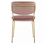 Стул Singer Chair без подлокотников Розовый Велюр варинант исполнения - 4 | Loft Concept в Краснодаре