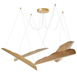 Люстра в форме листьев пальмы Ginger and Jagger Bananas floor lamp