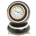 Часы настольные в виде шара из натурального камня Ball Stone Clock варинант исполнения - 7 | Loft Concept в Краснодаре
