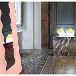 Настольная дизайнерская лампа Poltronova Passiflora Yellow Table Lamp варинант исполнения - 9 | Loft Concept в Краснодаре