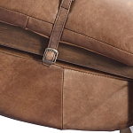 Двухместный диван Duncan винтажная коричневая кожа варинант исполнения - 5 | Loft Concept в Краснодаре