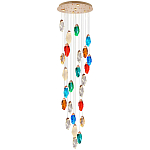 Каскадная люстра с цветными плафонами Soar Colorful Cascade Chandelier варинант исполнения - 1 | Loft Concept в Краснодаре
