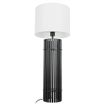 Настольная лампа с металлиеским черным трубчатым основанием Fulgurite варинант исполнения - 3 | Loft Concept в Краснодаре