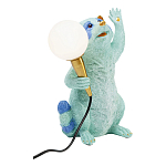 Настольная лампа для детской Голубой Енот  варинант исполнения - 1 | Loft Concept в Краснодаре