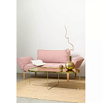 Кофейный столик овальный золотой Modern Mirror Gold Table варинант исполнения - 5 | Loft Concept в Краснодаре