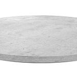 Стол обеденный с круглой светло-серой столешницей Harris Collection варинант исполнения - 3 | Loft Concept в Краснодаре