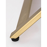 Приставной столик с выдвижным ящиком  White Table Carved Pattern варинант исполнения - 6 | Loft Concept в Краснодаре