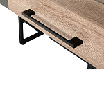 Стол рабочий в стиле лофт с ящиками и системой хранения Urban Style Space варинант исполнения - 4 | Loft Concept в Краснодаре