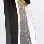 Настенный фонарь уличный прямоугольный черного цвета со стеклом с пузырьками Eurofase варинант исполнения - 4 | Loft Concept в Краснодаре