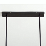 Люстра линейная прямоугольная с подвесками из натурального перламутра Nacre варинант исполнения - 4 | Loft Concept в Краснодаре