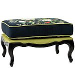 Банкетка из натурального бука с изображением птиц и цветов Blooming Birds варинант исполнения - 1 | Loft Concept в Краснодаре