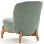 Кресло на деревянных ножках Olguin Green Chair варинант исполнения - 4 | Loft Concept в Краснодаре