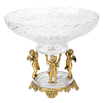 Чаша на бронзовых ножках с тремя ангелами Eden Garden варинант исполнения - 1 | Loft Concept в Краснодаре