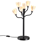 Настольная лампа с ветвями и белыми фарфоровыми цветами Floralis варинант исполнения - 3 | Loft Concept в Краснодаре