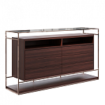 Дизайнерский комод в металлическом каркасе Valerian варинант исполнения - 1 | Loft Concept в Краснодаре