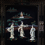 Комод в китайском стиле Chinese Black Chest of Drawers Нидерланды варинант исполнения - 2 | Loft Concept в Краснодаре