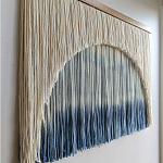 Панно дизайнерское из нитей Quiet Sea варинант исполнения - 2 | Loft Concept в Краснодаре