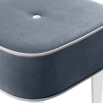 Квадратный мягкий пуф на белых ножках Winton Pouf Square варинант исполнения - 18 | Loft Concept в Краснодаре