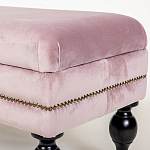 Мягкая банкетка с зоной для хранения Casket Dusty Rose варинант исполнения - 4 | Loft Concept в Краснодаре