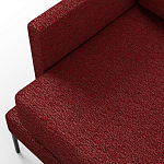 Мебельная ткань Шенилл бордовый цвет 138 см T4-23 варинант исполнения - 7 | Loft Concept в Краснодаре