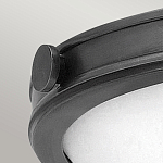 Потолочный светильник в форме неглубокой чаши с белым плафоном Hinkley варинант исполнения - 3 | Loft Concept в Краснодаре