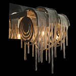 Бра с перфорированными металлическими дугами и цепочками 22 см Atlantis Chain варинант исполнения - 8 | Loft Concept в Краснодаре