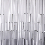 Люстра круглая с прозрачными стеклянными трубками Nembus варинант исполнения - 3 | Loft Concept в Краснодаре