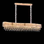 Люстра волнистой формы с каскадом из прозрачного хрусталя Constant Sparks варинант исполнения - 2 | Loft Concept в Краснодаре